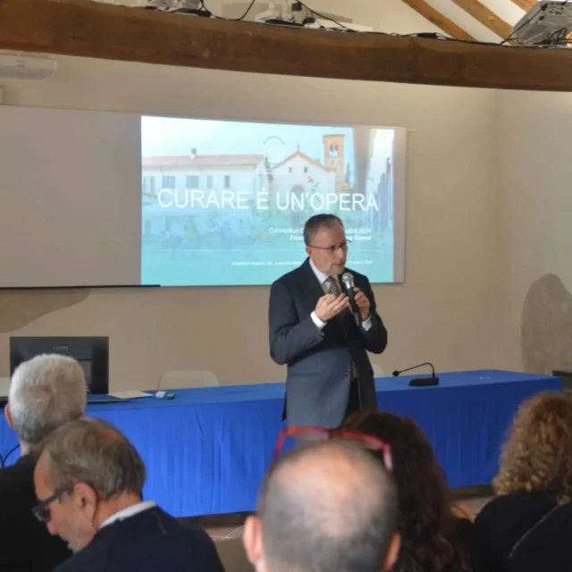 CONVENTION 2024: CURARE È UN’OPERA

📍 Abbazia di Mirasole
📅 10 ottobre 2024

Un incontro ricco di ispirazione per gli operatori responsabili di Fondazione Maddalena Grassi: un pomeriggio di confronto e di crescita in cui gli operatori hanno condiviso le sfide, le piccole e grandi vittorie e la profonda connessione con le persone di cui si prendono cura. 

Ringraziamo di cuore tutti coloro che hanno partecipato all’evento!

#fondazionemaddalenagrassi #incontro #rete #operatori #relazione #cura #assistenza #curedomiciliari #adulti #minori #curepalliative #casealloggiohiv #cohousing #centrodiurno #comunitàpsichiatriche #RSD #hospice